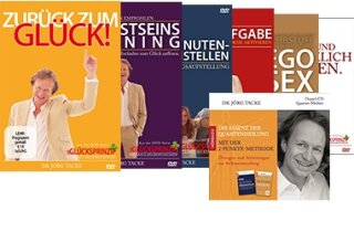 Tacke, Jörg: Das Glücksprinzip - 6 DVD mit Hörbook als Sparset