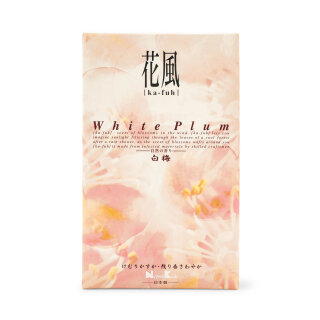 Japanische Räucherstäbchen Ka Fuh Big Box - Weiße Pflaume (White Plum)
