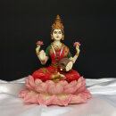 Lakshmi 'On Lotus' - 25 cm