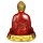 Buddha Meditation 29 cm - red + gold
