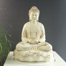 Buddha 'Meditation' 29 cm - weiß