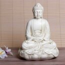 Buddha Meditation 29 cm - weiß