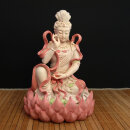 Kuan-Yin sitzend auf Lotus - 25 cm