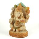 Ganesha large, sitting - Height: 30 cm