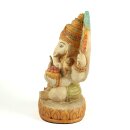 Ganesha large, sitting - Height: 35 cm