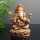 Ganesha sitzend, bronze-finish - 17 cm