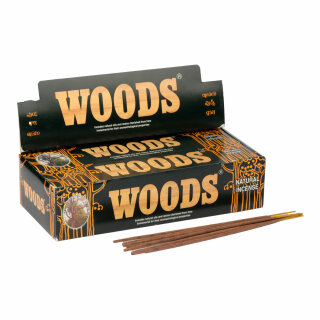 Woods - Natural Masala Räucherstäbchen - Sparpackung 6 x 15 Sticks