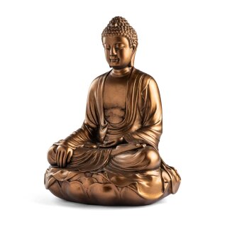 Buddha Earth Touching Pose 29 cm -  bronze