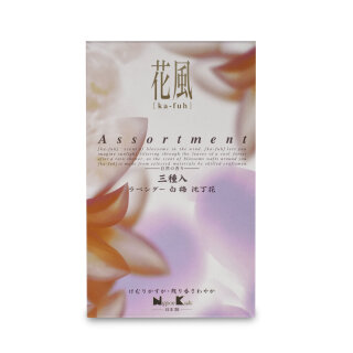 Japanische Räucherstäbchen Ka Fuh Assortment - Lavender, White Plum and Daphne